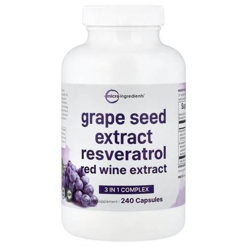 Micro Ingredients,Grape Seed Extract Resveratrol Red Wine Ex