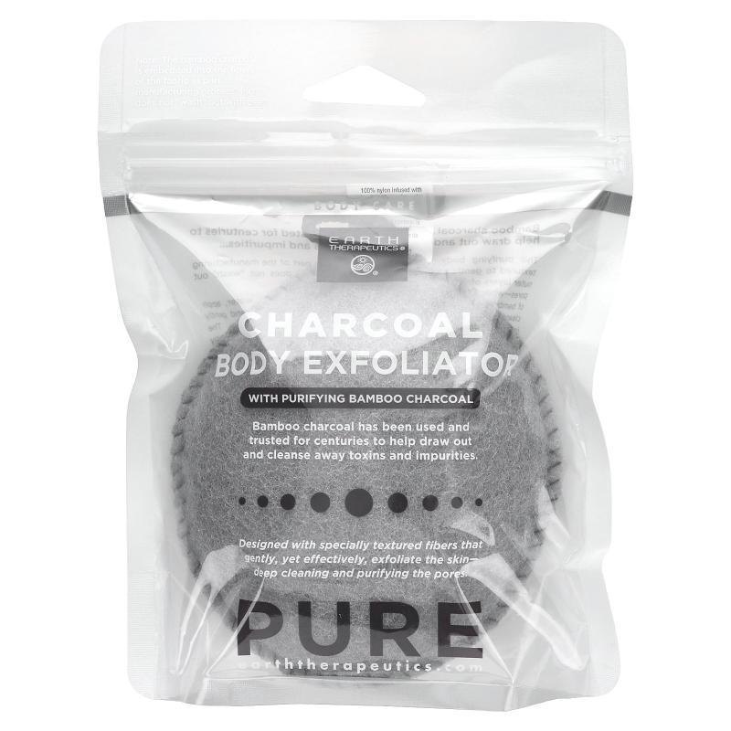 Earth Therapeutics,Pure, Charcoal Body Exfoliator With Purif