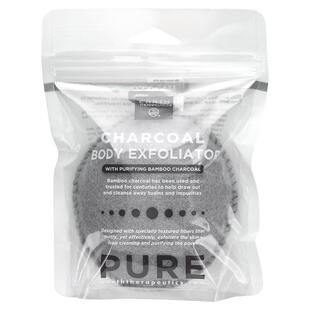 Earth Therapeutics,Pure, Charcoal Body Exfoliator With Purif