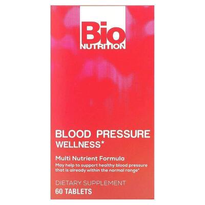 Bio Nutrition,Blood Pressure Wellness , 60 Tablets
