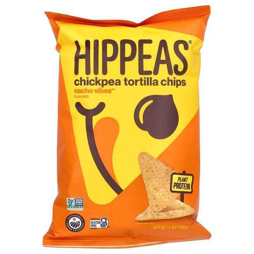 Hippeas,Chickpea Tortilla Chips, Nacho Vibes, 5 oz (142 g)