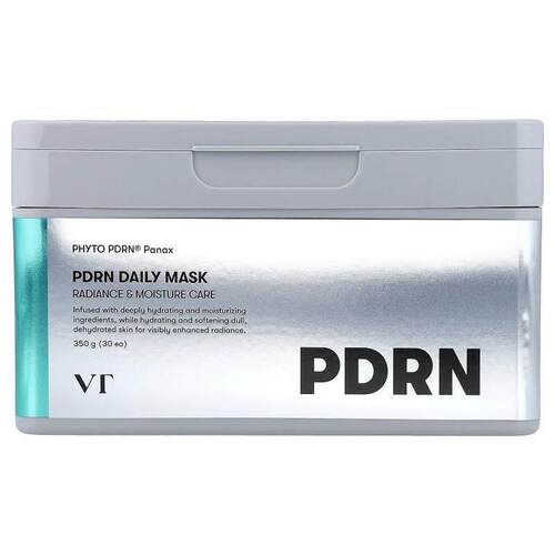 VT Cosmetics,PDRN Daily Beauty Mask, 30 Sheets, 350 g