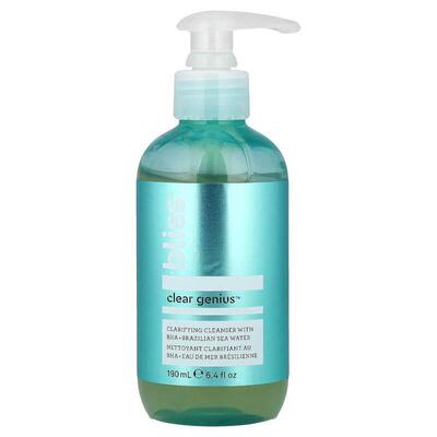 Bliss,Clear Genius™, Clarifying Cleanser with BHA + Brazilia