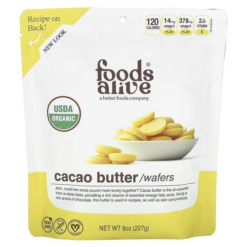 Foods Alive,SuperFood，可可脂片，8 盎司（227 克）