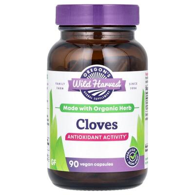 Oregons Wild Harvest,Cloves, 90 Vegan Capsules