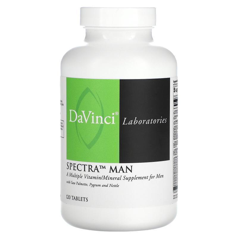 DaVinci Laboratories of Vermont,Spectra Man, 120 Tablets