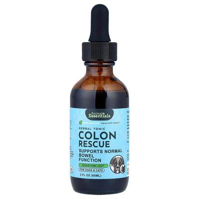 Animal Essentials,Herbal Tonic, Colon Rescue, For Dogs &