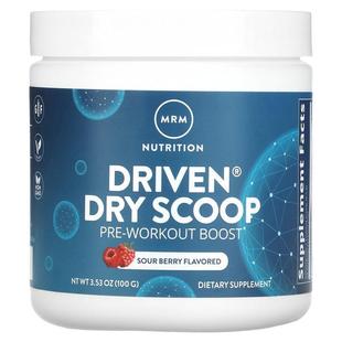 Dry Scoop 锻炼前加强 MRM 3.53 Driven 橙色炸弹 Nutrition