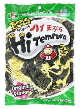 Tao Kae Noi,HiTempura Seaweed Snack, Chicken Larb, 1.41 oz (