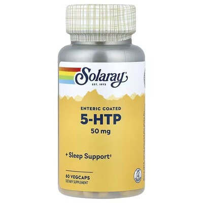 Solaray,5-HTP, 50 mg, 60 VegCaps