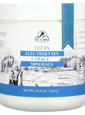 Mt. Capra,Clean Electrolytes + Trace Minerals,