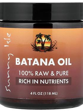 Sunny Isle,100% Raw & Pure Batana Oil, 4 fl oz (118 ml)