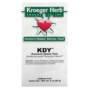 Kroeger Herb Co,Hanna's Herbal Special Teas, KDY, Caffeine F