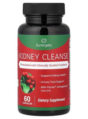 Sunergetic,清肾补充剂，60 粒胶囊