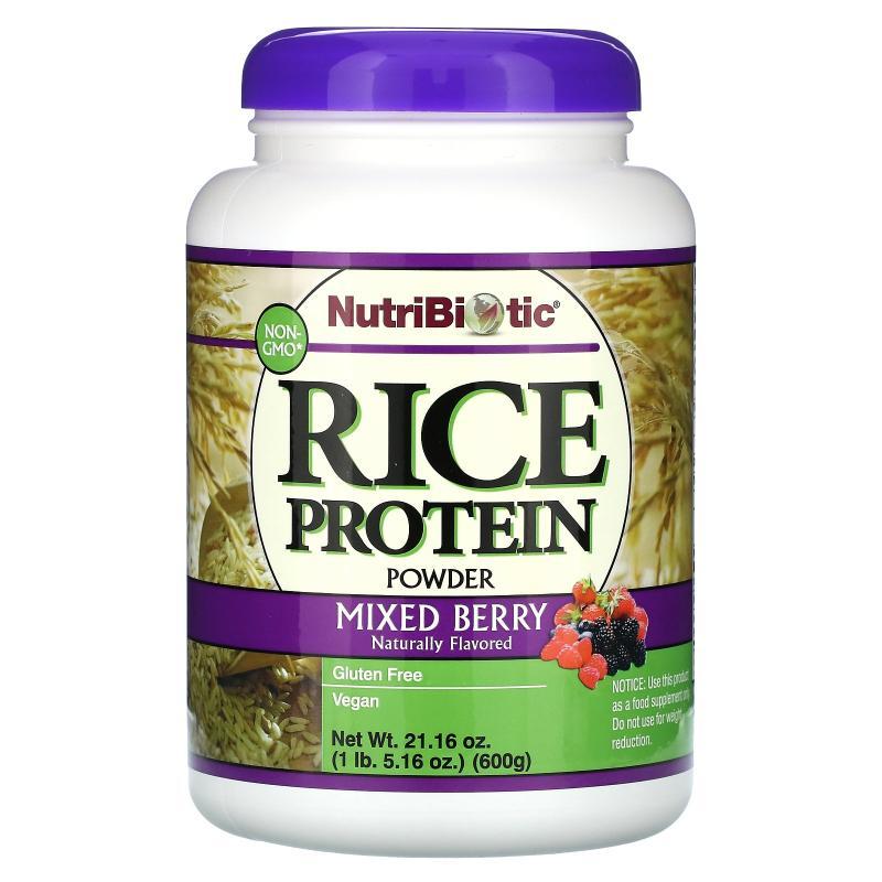 素食原生態(tài)大米蛋白質(zhì)粉 NutriBiotic 全麥糙米無麩質(zhì)適合食物過