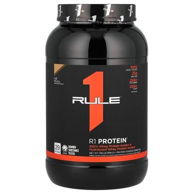 Rule One Proteins,R1 Protein Powder Drink Mix, Cafe Mocha, 1