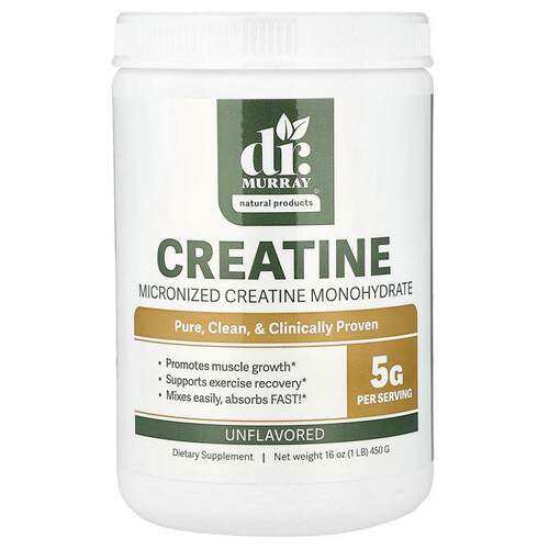 Dr. Murray's,Creatine, Unflavored, 1 lb (450 g)
