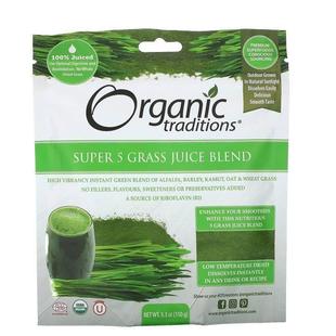 150 Blend 5.3 Juice Super Grass Organic Traditions