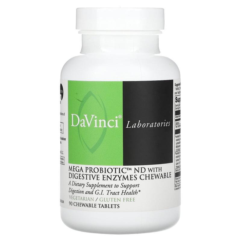 DaVinci Laboratories of Vermont,Mega Probiotic ND with Diges 保健食品/膳食营养补充食品 益生菌 原图主图