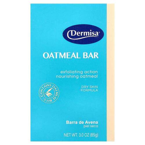 Dermisa,Oatmeal Bar Soap, For Dry Skin, 3 oz (85 g)