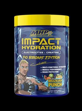 MHP,Impact Hydration, Electrolytes + Creatine, Brazilian Pun