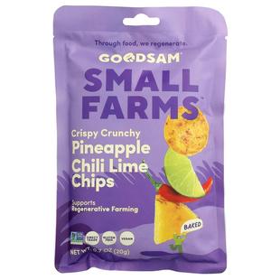 GoodSam PBC,Small Farms™, Crispy Crunchy Chips, Pineapple Ch