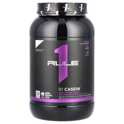 Rule One Proteins,R1 Casein, Protein Powder Drink Mix, Vanil