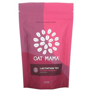Oat Mama泌乳茶蓝莓石榴味无咖啡萃取14茶包32克