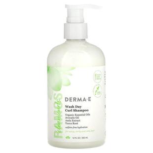 DERMA E,Ramos Clean Curls, Wash Day Curl Shampoo, For Wavy,