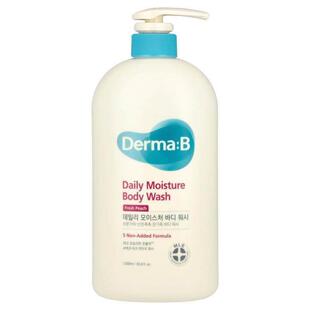 Derma:B,Daily Moisture Body Wash, Fresh Peach, 33.8 fl oz (1