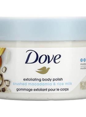 多芬,去角质Rub-a-dub，石榴籽和乳木果油，10.5 盎司（298 克）