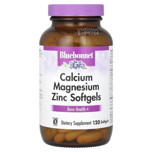 Bluebonnet Nutrition钙镁锌及维生素D胶囊