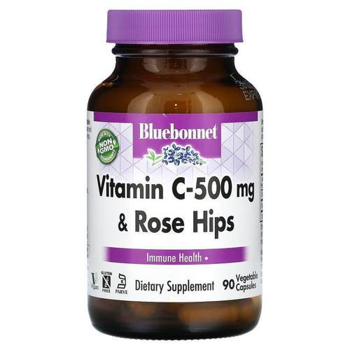 Bluebonnet Nutrition,Vitamin C-500 mg &amp;amp;amp;amp;a