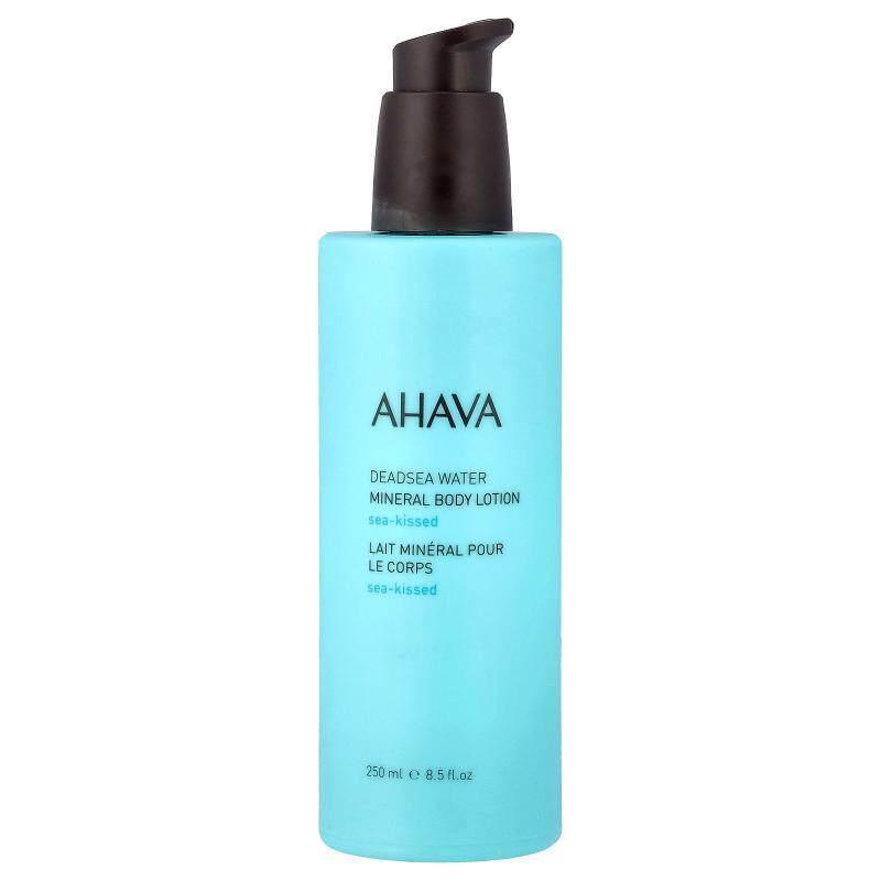 AHAVA,矿物身体乳，死海水，海之吻，8.5 液量盎司（250 毫升） - 实物图