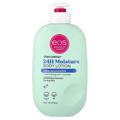EOS,Shea Better™, 24H Moisture Body Lotion, Creme de Pistach