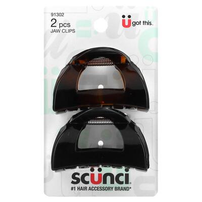 Scunci,轻巧之美，离合式爪夹，2 枚