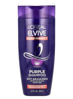 欧莱雅,巴黎欧莱雅，Elvive，Color Vibrancy，6.7 盎司（200 毫