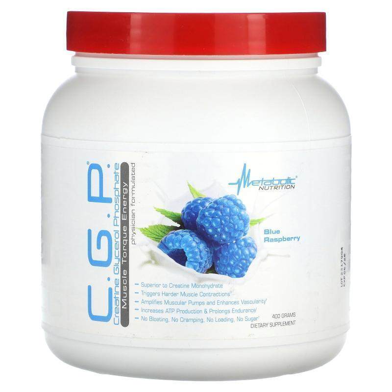 Metabolic Nutrition,C.G.P., Blue Raspberry, 400 g