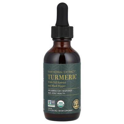 Global Healing,Raw Herbal Extract, Turmeric, 2 fl oz (59.2 m