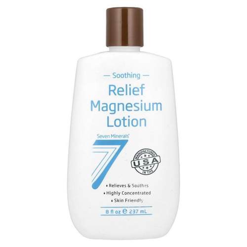 Seven Minerals,Soothing Relief Magnesium Lotion, 8 fl oz (23