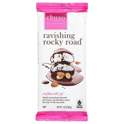 Chuao Chocolatier,Milk Chocolate Bar, Ravishing Rocky Road™,