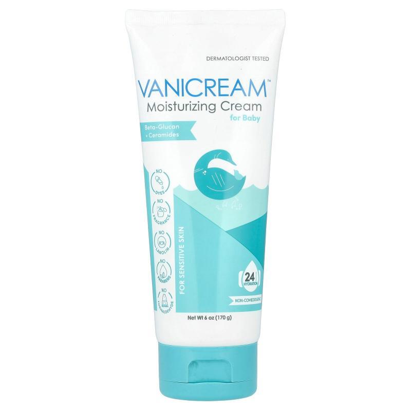 Vanicream,保湿霜，适用于婴儿，敏感肌肤适用，6 盎司（170 克）