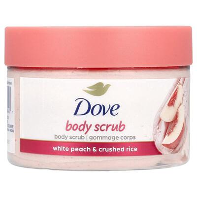 多芬,Body Scrub, White Peach &amp;amp;amp;amp; Crushed R