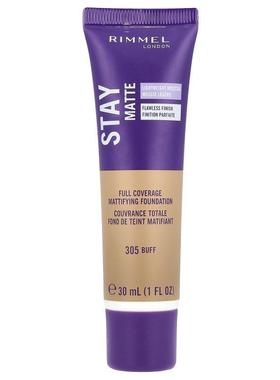 芮谜,Stay Matte, Full Coverage Mattifying Foundation, 100 Iv
