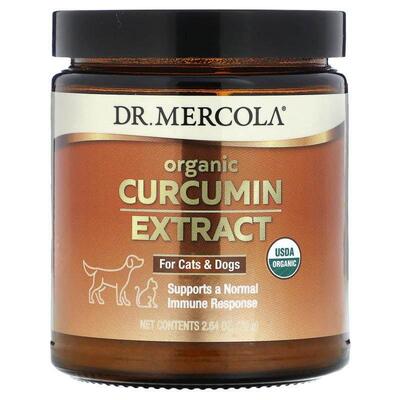 Mercola博士,Organic Curcumin Extract, For Cats &amp; Dog