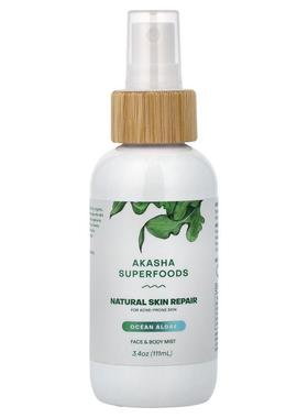 Akasha Superfoods,Natural Skin Repair Mist, For Acne Prone S