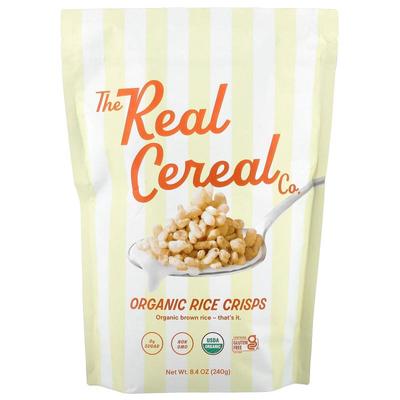 The Real Cereal Co,Organic Rice Crisps, 8.4 oz (240 g)