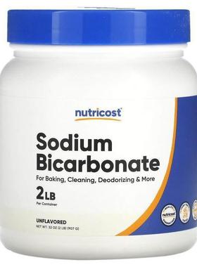 Nutricost,Sodium Bicarbonate Powder, Unflavored, 2 lb (907 g