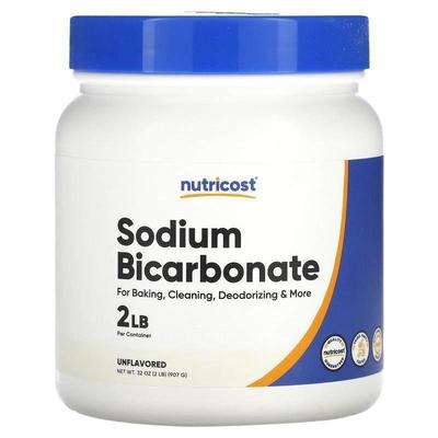 Nutricost,Sodium Bicarbonate Powder, Unflavored, 2 lb (907 g