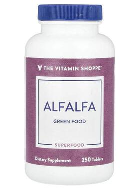 The Vitamin Shoppe,Alfalfa , 250 Tablets